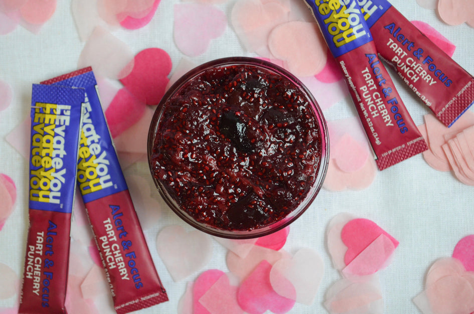 Tart Cherry Chia Jam