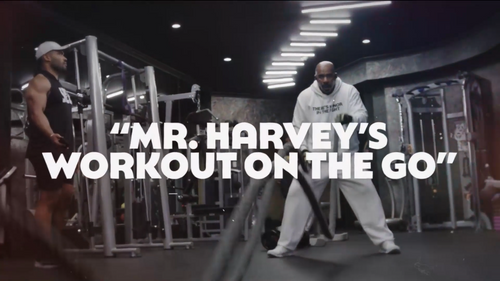 Steve Harvey's Workout On The Go With Kory Johnson
