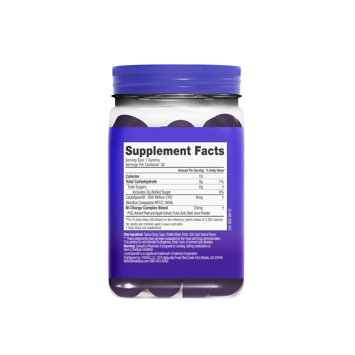 Vitality Boost Digestive Health Gummies L'Evate You