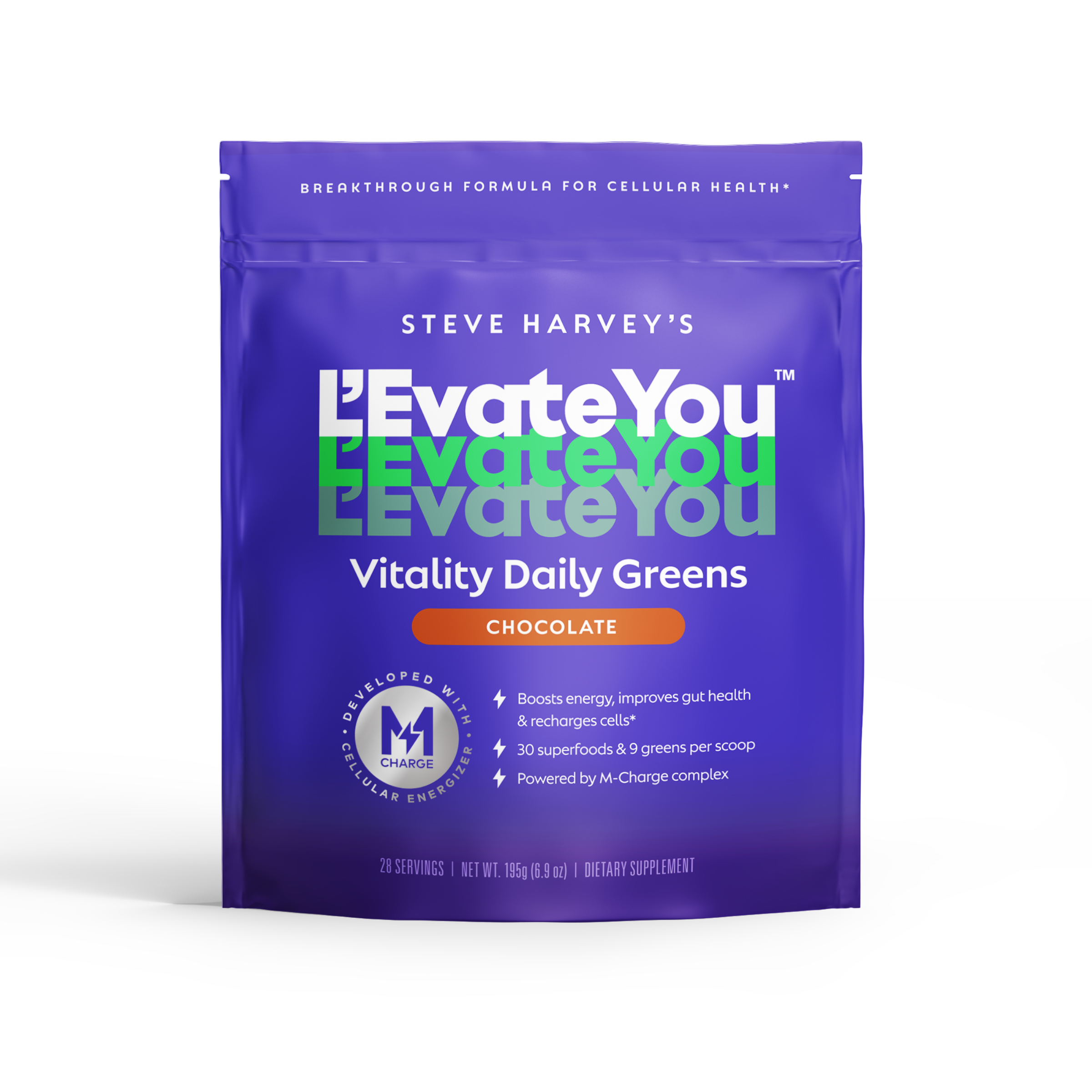 Vitality Daily Chocolate Greens Powder - L'Evate You